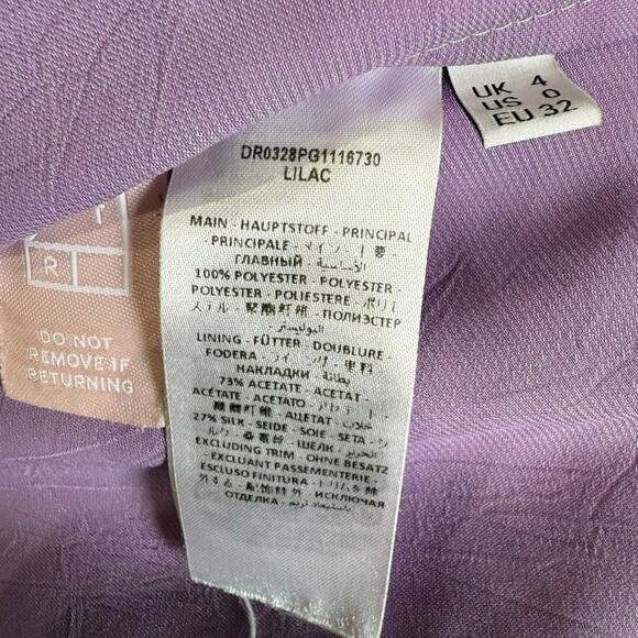 J.W. Anderson Zip Detail Dress in Lilac, Size US 0 - Picture 10 of 10